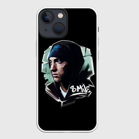 Чехол для iPhone 13 mini с принтом EMINEM 8 MILE в Новосибирске,  |  | eminem | rap | актёр | американский рэпер | композитор | маршалл | продюсер | рэп | рэпер | эминем