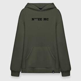 Худи SuperOversize хлопок с принтом Noize MC. в Новосибирске, 70% хлопок, 30% полиэстер, мягкий начес внутри | карман-кенгуру, эластичная резинка на манжетах и по нижней кромке, двухслойный капюшон
 | hip hop | noize mc | rock | актеры | иван алексеев | известные личности | ноиз мс | нойз мс | нойзе мс | певцы | рок | российские музыканты | хип хоп