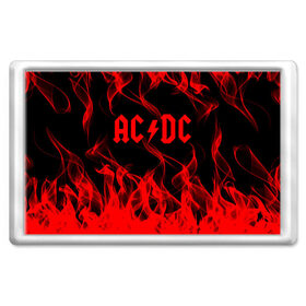 Магнит 45*70 с принтом AC/DC. в Новосибирске, Пластик | Размер: 78*52 мм; Размер печати: 70*45 | ac dc | music | rock | австралийская рок группа | ас дс | асдс | блюз рок | музыка | переменный ток постоянный ток | рок | рок н ролл | хард рок | эй си ди си