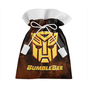 Подарочный 3D мешок с принтом Bumblebee. в Новосибирске, 100% полиэстер | Размер: 29*39 см | 