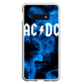 Чехол для Samsung S10E с принтом AC DC в Новосибирске, Силикон | Область печати: задняя сторона чехла, без боковых панелей | ac dc | music | rock | австралийская рок группа | ас дс | асдс | блюз рок | музыка | переменный ток постоянный ток | рок | рок н ролл | хард рок | эй си ди си