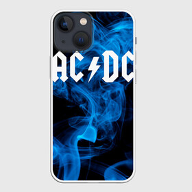 Чехол для iPhone 13 mini с принтом AC DC. в Новосибирске,  |  | ac dc | music | rock | австралийская рок группа | ас дс | асдс | блюз рок | музыка | переменный ток постоянный ток | рок | рок н ролл | хард рок | эй си ди си