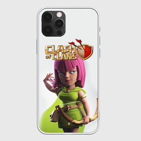 Чехол для iPhone 12 Pro Max с принтом Clash of Clans в Новосибирске, Силикон |  | 