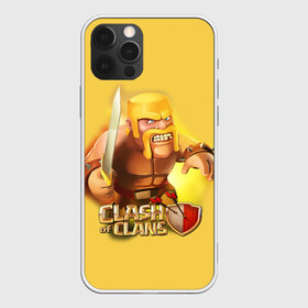 Чехол для iPhone 12 Pro Max с принтом Clash of Clans в Новосибирске, Силикон |  | clash of clans | clash royale | game | supercell | детская | детям | игра | клаш оф кланс | клаш оф кленс | клеш оф кленс | клэш оф кланс | компьютерная игра | пекка