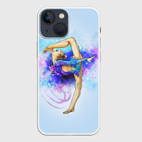 Чехол для iPhone 13 mini с принтом Художественная гимнастика в Новосибирске,  |  | gymnastics | rhythmic gymnastics | гимнастика | спорт | художественная гимнастика