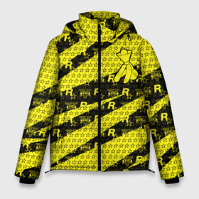 Мужская зимняя куртка 3D с принтом GTA Online Yellow Dog в Новосибирске, верх — 100% полиэстер; подкладка — 100% полиэстер; утеплитель — 100% полиэстер | длина ниже бедра, свободный силуэт Оверсайз. Есть воротник-стойка, отстегивающийся капюшон и ветрозащитная планка. 

Боковые карманы с листочкой на кнопках и внутренний карман на молнии. | auto | game | grand | gta | gta5 | los santos | rockstar | theft | гта | гта5 | игра | лос сантос | майкл | онлайн | рокстар | тревор | франклин