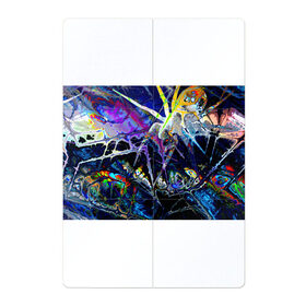Магнитный плакат 2Х3 с принтом Gasoline stains abstraction в Новосибирске, Полимерный материал с магнитным слоем | 6 деталей размером 9*9 см | abstract | art | color | digital | gasoline | gradient | stains | texture | абстракция | арт | бензин | градиент | разводы | текстуры | цветной | цифровой