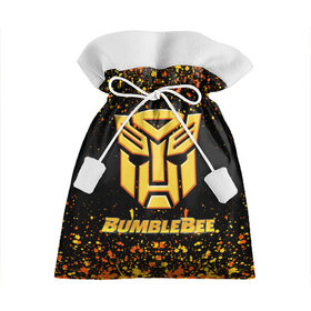 Подарочный 3D мешок с принтом Bumblebee. в Новосибирске, 100% полиэстер | Размер: 29*39 см | bumblebee | автобот разведчик | автоботы | бамблби | боевик | кино | кино трансформеры | персонаж вселенной трансформеров | приключения | трансформеры | фантастика | фильмы