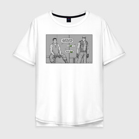 Мужская футболка хлопок Oversize с принтом Ultramans в Новосибирске, 100% хлопок | свободный крой, круглый ворот, “спинка” длиннее передней части | billy herrington | gachimuchi | lord of the locker room | ultraman | бодибилдинг