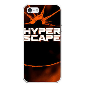 Чехол для iPhone 5/5S матовый с принтом Hyper Scape в Новосибирске, Силикон | Область печати: задняя сторона чехла, без боковых панелей | esport | games | hyper scape | twitch | игроки | игролюбители | игроманы | игры | киберспорт | королевская битва | корона | твич | хупер скайп | хупер скайпе