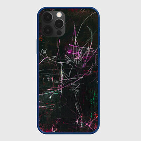 Чехол для iPhone 12 Pro Max с принтом Doter в Новосибирске, Силикон |  | abstraction | lines | paint | spots | stains | абстракция | краска | линии | пятна | разводы