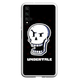 Чехол для Honor 20 с принтом UNDERTALE в Новосибирске, Силикон | Область печати: задняя сторона чехла, без боковых панелей | Тематика изображения на принте: sans | undertale | андертале | андертейл | игра | подземная история | подземная сказка | санс | ундертале