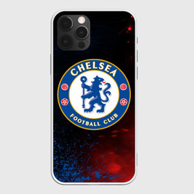 Чехол для iPhone 12 Pro Max с принтом CHELSEA F C ЧЕЛСИ в Новосибирске, Силикон |  | Тематика изображения на принте: chelsea | club | footbal | logo | знак | клуб | логотип | логотипы | символ | символы | форма | футбол | футбольная | футбольный | челси