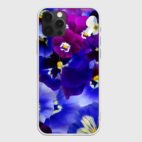 Чехол для iPhone 12 Pro Max с принтом Акварельные Цветы в Новосибирске, Силикон |  | flower | flowers | акварель | акварельные цветы | краска | краски | незабудка | рисунок | фиалка | фиалки | цветки | цветочки | цветы