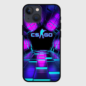 Чехол для iPhone 13 mini с принтом CS GO Neon Cubes в Новосибирске,  |  | beast | counter strike | cs | cs go | csgo | cubes | game | howl | hyper | hyperbeast | logo cs go | neon | аркада | вой | гипер бест | го | игра | компьютерная игра | контр страйк | контра | кс | кс гов | кубы | логотип кс го | неон | оружие 