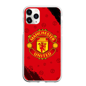 Чехол для iPhone 11 Pro матовый с принтом MANCHESTER UNITED в Новосибирске, Силикон |  | club | footbal | logo | manchester | united | знак | клуб | лого | логотип | логотипы | манчестер | символ | символы | форма | футбол | футбольная | футбольный | юнайтед