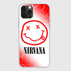 Чехол для iPhone 12 Pro Max с принтом NIRVANA НИРВАНА в Новосибирске, Силикон |  | band | cobain | face | kurt | logo | music | nirvana | rock | rocknroll | группа | кобейн | курт | лого | логотип | музыка | музыкальная | нирвана | рожица | рок | рокнролл | символ