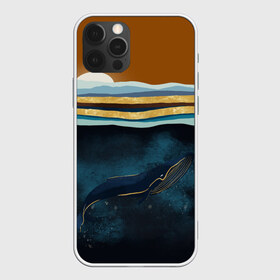 Чехол для iPhone 12 Pro Max с принтом Кит в Новосибирске, Силикон |  | Тематика изображения на принте: земля | кашалот | луна | медузы | море | морские | океан