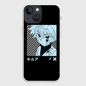 Чехол для iPhone 13 mini с принтом Killua в Новосибирске,  |  | freecss | gon | hisoka | japan | killua | morou | zoldyck | гон | золдик | икс | кил | килуа | килуя | моро | мороу | охотник | охотникхохотник | фрикс | хантер | хантериксхантер | хантерххантер | хисока | хисок