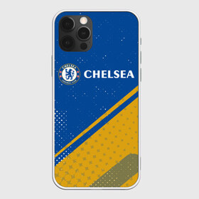 Чехол для iPhone 12 Pro Max с принтом CHELSEA F C ЧЕЛСИ в Новосибирске, Силикон |  | 