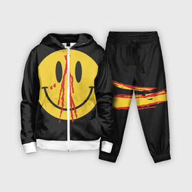 Детский костюм 3D с принтом Pop Up Smiley в Новосибирске,  |  | plohoyparen | smile | v.vlone | vlone pop up smiley | влоне | смайл | смайлик | эмоджи