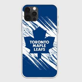 Чехол для iPhone 12 Pro с принтом Toronto Maple Leafs,  в Новосибирске, силикон | область печати: задняя сторона чехла, без боковых панелей | hockey | maple leafs | nhl | toronto | toronto maple leafs | usa | мейпл лифс | нхл | спорт | сша | торонто | торонто мейпл лифс | хоккей | шайба