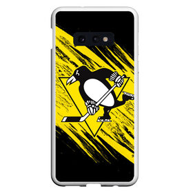 Чехол для Samsung S10E с принтом Pittsburgh Penguins Sport в Новосибирске, Силикон | Область печати: задняя сторона чехла, без боковых панелей | Тематика изображения на принте: hockey | nhl | penguins | pittsburg | pittsburgh | pittsburgh penguins | usa | нхл | пингвинз | питтсбург | питтсбург пингвинз | спорт | сша | хоккей | шайба