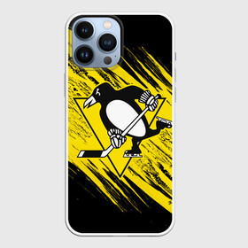 Чехол для iPhone 13 Pro Max с принтом Pittsburgh Penguins Sport в Новосибирске,  |  | Тематика изображения на принте: hockey | nhl | penguins | pittsburg | pittsburgh | pittsburgh penguins | usa | нхл | пингвинз | питтсбург | питтсбург пингвинз | спорт | сша | хоккей | шайба