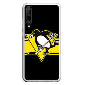 Чехол для Honor P30 с принтом Pittsburgh Penguins Cl в Новосибирске, Силикон | Область печати: задняя сторона чехла, без боковых панелей | Тематика изображения на принте: hockey | nhl | penguins | pittsburg | pittsburgh | pittsburgh penguins | usa | нхл | пингвинз | питтсбург | питтсбург пингвинз | спорт | сша | хоккей | шайба