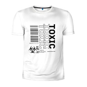 Мужская футболка 3D спортивная с принтом Toxic World в Новосибирске, 100% полиэстер с улучшенными характеристиками | приталенный силуэт, круглая горловина, широкие плечи, сужается к линии бедра | Тематика изображения на принте: 2020 | aesthetic | japan | tokyo | toxic | токио | токсик | эстетика | япония