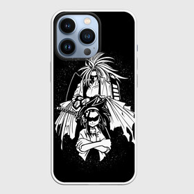 Чехол для iPhone 13 Pro с принтом Йо Асакура и Амидамару в Новосибирске,  |  | amidamaru | anime | asackura | bason | hao | king | shaman | yo | zik | амидамару | аниме | асакура | басон | дух | духи | зик | йо | кинг | король | морти | рэн | рю | тао | хао | шаман | шаманов