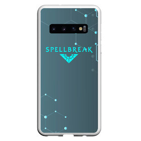 Чехол для Samsung Galaxy S10 с принтом Spellbreak Hex в Новосибирске, Силикон | Область печати: задняя сторона чехла, без боковых панелей | battle royal | fantasy | game | game spellbreak | hex | logo spellbreak | rpg | spellbreak | боевая магия | боевой маг | игра | игра spellbreak | королевская битва | логотип | логотип spellbreak | магические перчатки | персонажи spellbreak | р