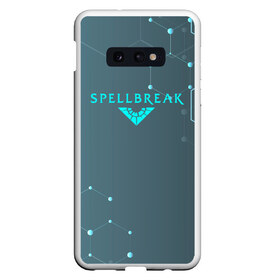 Чехол для Samsung S10E с принтом Spellbreak Hex в Новосибирске, Силикон | Область печати: задняя сторона чехла, без боковых панелей | battle royal | fantasy | game | game spellbreak | hex | logo spellbreak | rpg | spellbreak | боевая магия | боевой маг | игра | игра spellbreak | королевская битва | логотип | логотип spellbreak | магические перчатки | персонажи spellbreak | р