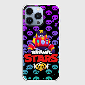 Чехол для iPhone 13 Pro с принтом brawl stars вольт в Новосибирске,  |  | 8 bit | bibi | brawl stars | colt | crow | el brown | leon | leon shark | max | mecha | mecha crow | mr.p | sally leon | shark | virus 8 bit | берли | биби | бравл старс | ворон | кольт | леон | макс | шелли