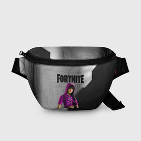 Поясная сумка 3D с принтом FORTNITE / ФОРТНАЙТ 2021 в Новосибирске, 100% полиэстер | плотная ткань, ремень с регулируемой длиной, внутри несколько карманов для мелочей, основное отделение и карман с обратной стороны сумки застегиваются на молнию | 2019 | battle royale | chapter 2 | epic games | fortnite | game | season x | zombie | зомби | фортнайт