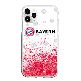 Чехол для iPhone 11 Pro Max матовый с принтом FC BAYERN БАВАРИЯ в Новосибирске, Силикон |  | bayern | club | fc | footbal | logo | бавария | знак | клуб | лого | логотип | логотипы | символ | символы | форма | футбол | футбольная | футбольный