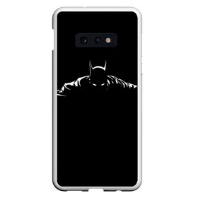 Чехол для Samsung S10E с принтом Бэтмен Batman в Новосибирске, Силикон | Область печати: задняя сторона чехла, без боковых панелей | batman | dc comics | бэтмен | дс комикс