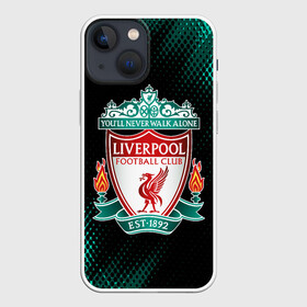 Чехол для iPhone 13 mini с принтом LIVERPOOL   Ливерпуль в Новосибирске,  |  | club | footbal | liverpool | logo | знак | клуб | ливерпуль | логотип | логотипы | символ | символы | форма | футбол | футбольная | футбольный