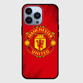 Чехол для iPhone 13 Pro с принтом MANCHESTER UNITED в Новосибирске,  |  | club | footbal | logo | manchester | united | знак | клуб | лого | логотип | логотипы | манчестер | символ | символы | форма | футбол | футбольная | футбольный | юнайтед