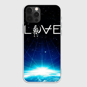 Чехол для iPhone 12 Pro Max с принтом LOVE в Новосибирске, Силикон |  | Тематика изображения на принте: angels and airwaves | ava | mark hoppus | moon man | music | rock | tom delonge | космонавт | космос | луна | музыка | рок