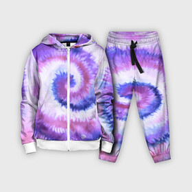 Детский костюм 3D с принтом TIE DYE PURPLE в Новосибирске,  |  | dye | multicolor | tie | trend | акварель | брызги | градиент | дай | колор | краски | красочная | мульти | потёки | пятна | радуга | радужная | тай | тайдай | текстура | тренд | хиппи