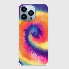 Чехол для iPhone 13 Pro с принтом TIE DYE MULTICOLOR в Новосибирске,  |  | dye | multicolor | tie | trend | акварель | брызги | градиент | дай | колор | краски | красочная | мульти | потёки | пятна | радуга | радужная | тай | тайдай | текстура | тренд | хиппи