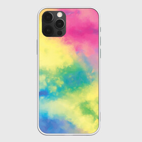 Чехол для iPhone 12 Pro Max с принтом Tie-Dye в Новосибирске, Силикон |  | dye | multicolor | tie | trend | акварель | брызги | градиент | дай | колор | краски | красочная | мульти | потёки | пятна | радуга | радужная | тай | тайдай | текстура | тренд | хиппи