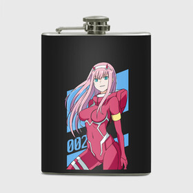 Фляга с принтом ZeroTwo (Darling in the Franx) в Новосибирске, металлический корпус | емкость 0,22 л, размер 125 х 94 мм. Виниловая наклейка запечатывается полностью | Тематика изображения на принте: 002 | 02 | ahegao | anime | darling | franx | franxx | girl | girls | in | senpai | the | two | waifu | zero | zerotwo | аниме | ахегао | вайфу | девушка | семпай | сенпай | тян