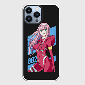 Чехол для iPhone 13 Pro Max с принтом Zero Two in costume в Новосибирске,  |  | Тематика изображения на принте: 002 | 02 | ahegao | anime | darling | franx | franxx | girl | girls | in | senpai | the | two | waifu | zero | zerotwo | аниме | ахегао | вайфу | девушка | семпай | сенпай | тян