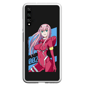 Чехол для Honor 20 с принтом ZeroTwo (Darling in the Franx) в Новосибирске, Силикон | Область печати: задняя сторона чехла, без боковых панелей | 002 | 02 | ahegao | anime | darling | franx | franxx | girl | girls | in | senpai | the | two | waifu | zero | zerotwo | аниме | ахегао | вайфу | девушка | семпай | сенпай | тян