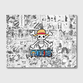 Альбом для рисования с принтом One Piece в Новосибирске, 100% бумага
 | матовая бумага, плотность 200 мг. | lucy | luffy monkey | mugiwara | one piece | straw hat | большой куш | ван пис | луффи | одним куском