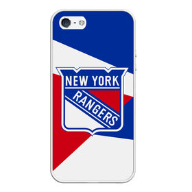 Чехол для iPhone 5/5S матовый с принтом Нью-Йорк Рейнджерс в Новосибирске, Силикон | Область печати: задняя сторона чехла, без боковых панелей | Тематика изображения на принте: hockey | new york | new york rangers | nhl | rangers | usa | нхл | нью йорк | нью йорк рейнджерс | рейнджерс | спорт | сша | хоккей | шайба