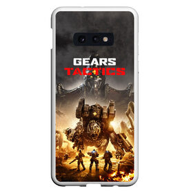 Чехол для Samsung S10E с принтом GEARS TACTICS в Новосибирске, Силикон | Область печати: задняя сторона чехла, без боковых панелей | Тематика изображения на принте: 