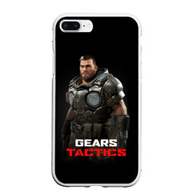 Чехол для iPhone 7Plus/8 Plus матовый с принтом GEARS TACTICS в Новосибирске, Силикон | Область печати: задняя сторона чехла, без боковых панелей | action | game gears tactics | gears tactics | gears tactics xbox | xbox | битва gears tactics | воин | гирс тактикс | игра | игра gears tactics | иксбокс | логотип | механизмы тактики | оружие | персонажи gears tactics | солдат | сражение | ч